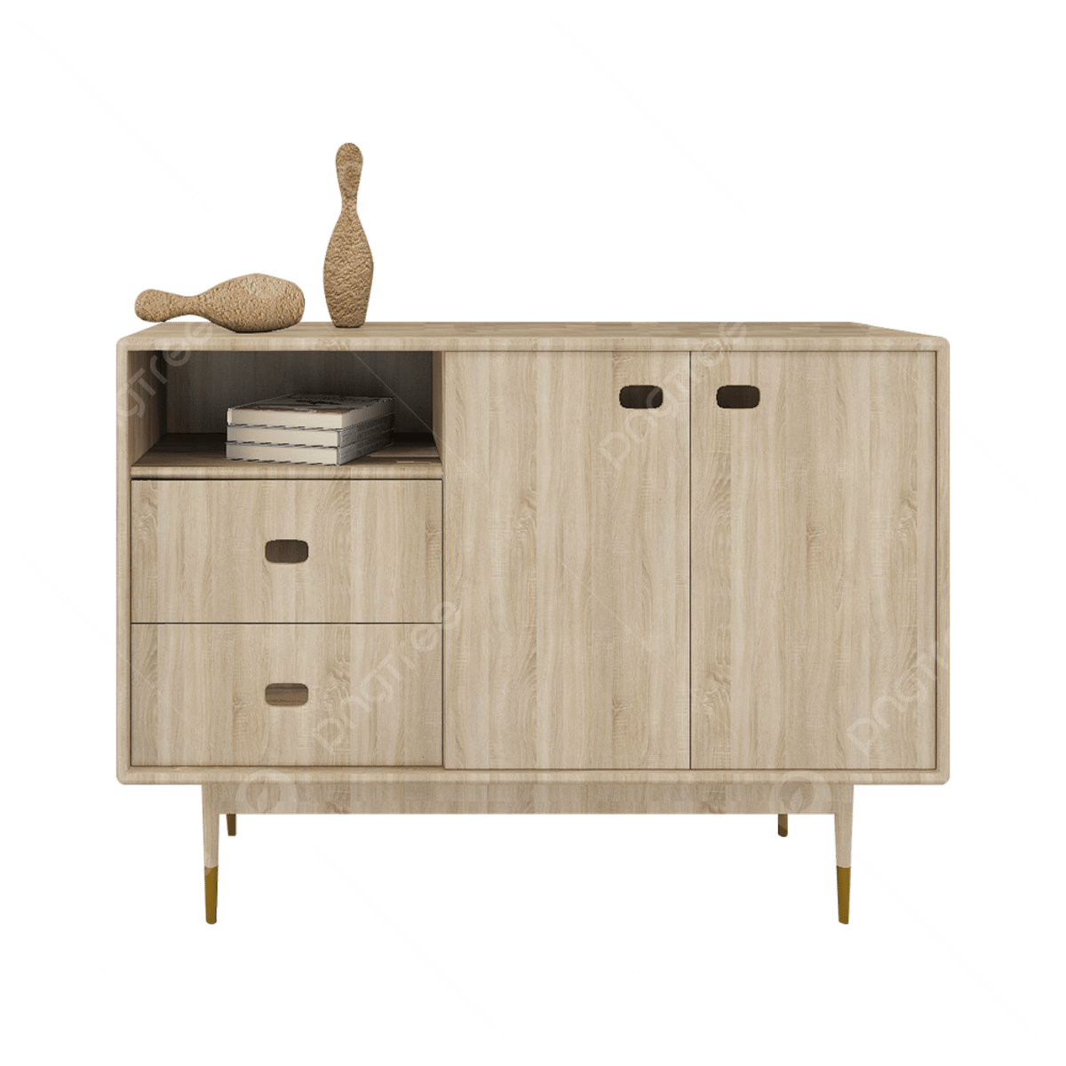 Mueble decorativo con cajones